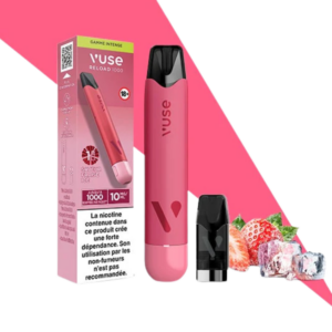 Kit-Vuse-Reload-1000-Bar-Fraise-Ice-VUSE